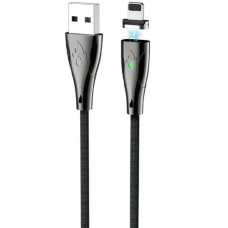 Кабель магнитный lightning чёрный 1.2 м Hoco U75